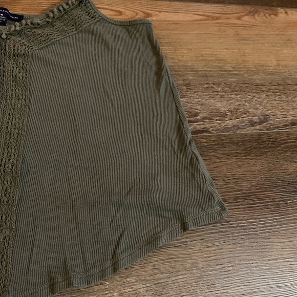AE ribbed knit tank olive green - Picture 7 of 8